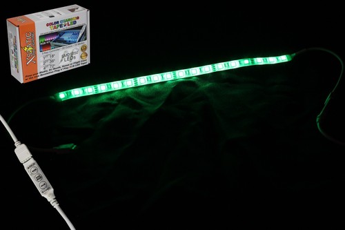 Kit 4 Strisce Nastro 4X, X-Static 12" Pollici Effetto LED Rosso,Blu,Verde - Foto 10 di 24