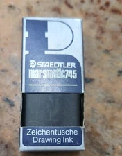 Vintage STAEDLER MARS-735 Drawing Ink Green 23CCM ML Germany