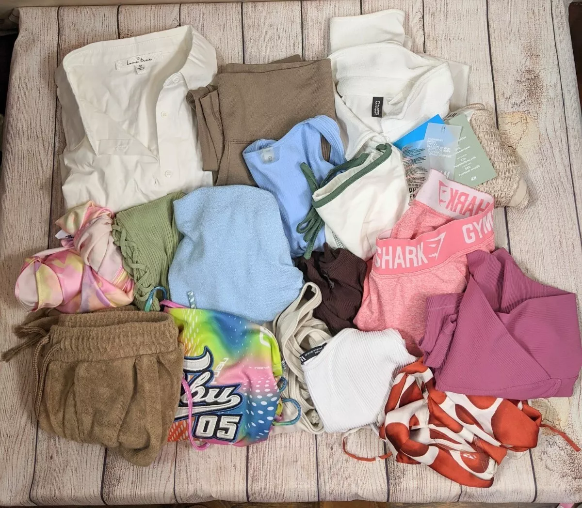 HUGE TEEN GIRLS CLOTHING LOT PRINCESS POLLY ZARA FOREVER 21 SHEIN CHEAP! 16  item