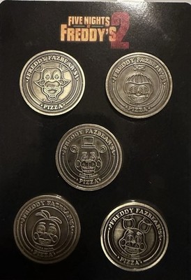GAME FANTASIA 1987 メダル 多数セット Five Nights At Freddy's Freddy 2 Fazbear's Pizza 1987 Arcade Token