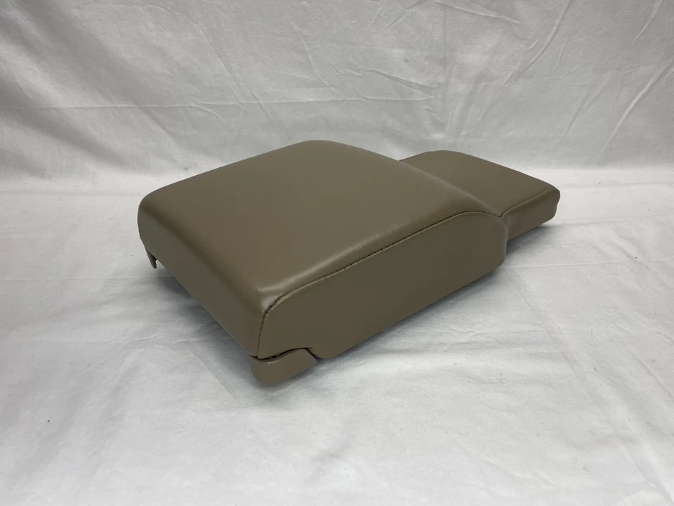 Buick LeSabre 2000-2005 consola central tapa reposabrazos vinilo tostado cuero 12" corto Foto 2 de 4