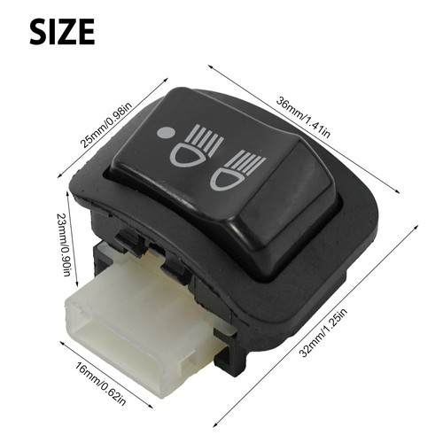 Switch 1pc Black Easy Installation For Wave110 RS150 Fast Delivery - Picture 2 of 12