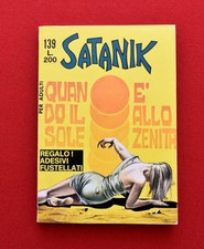 SATANIK # 139 CON ADESIVI ALLEGATI   "OTTIMO/EDICOLA"