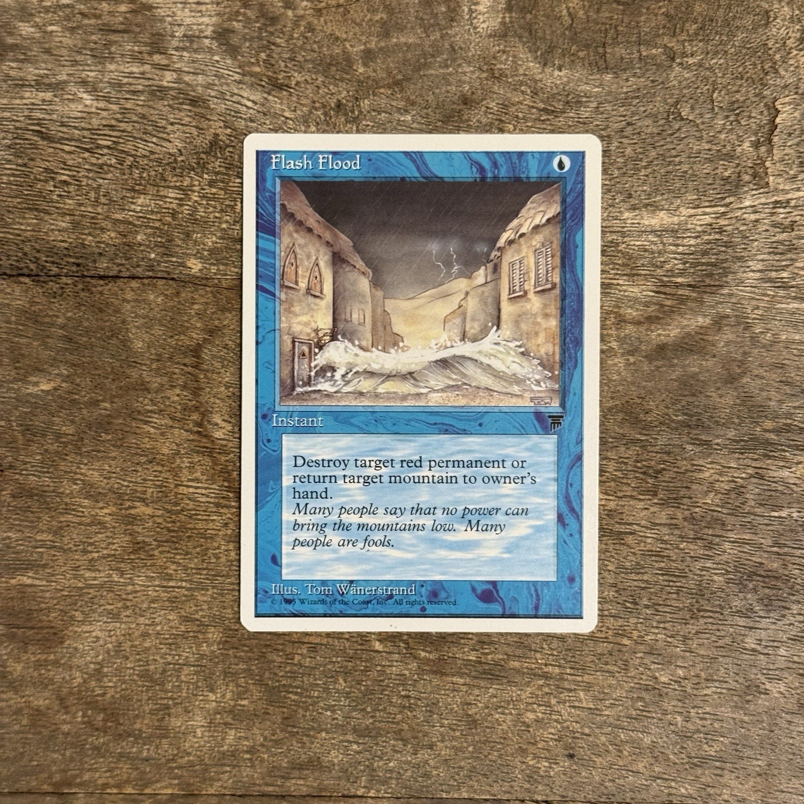 Flash Flood VLP Chronicles 1995 Magic the Gathering MTG TCG