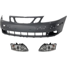 Headlight Driver Passenger Side For Saab 9-3 2004-2007 Headlight Driver Passenger Side For Saab 9-3 2004-2007