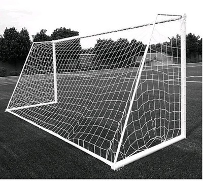 Aoneky Fußballtor Netz 18 x 7 Fuß 3 mm Schnur - KEIN Pfosten enthalten