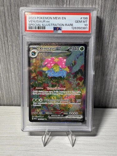 Venusaur ex 198/165 Sv: Scarlet & Violet 151 PSA 10!! FREE SHIPPING !!