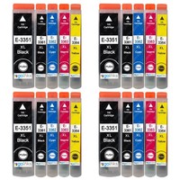 20 Tintenpatronen Ersetzen Epson T3351 T3361 T3362 T3363 T3364 (33XL) Kompatibel