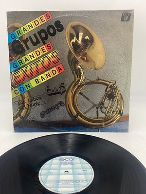 varios: Grandes Grupos Grandes Exitos Con Banda (92  ECO MEXICO VINYL LP) NM-