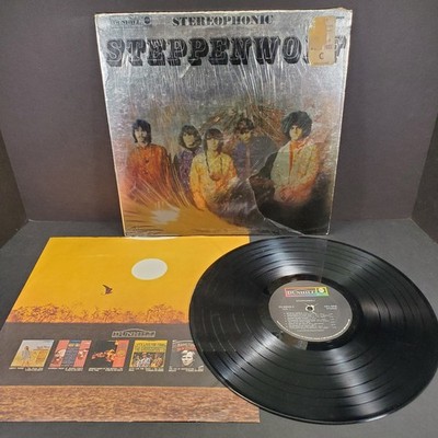 Steppenwolf S/T Jan 1968 Release 12'' Vinyl LP ABC Dunhill Foil DS-50029 G+/VG