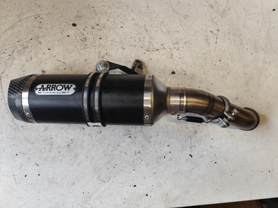 KTM 125 DUKE ABS EZ 20 Arrow Auspuff Endtopf Schalldämpfer Zwischenrohr E-Nr.