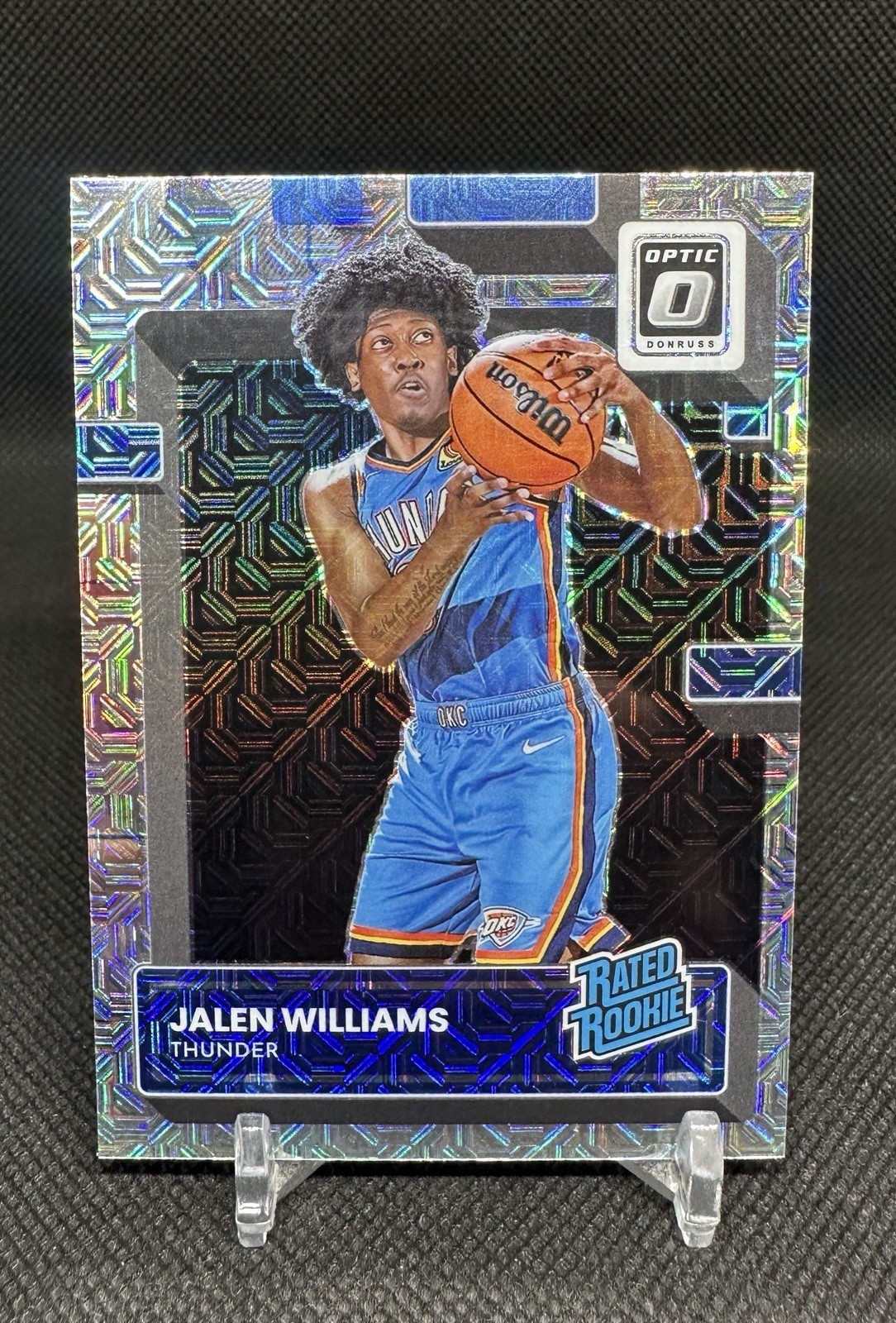 2022-23 Panini Donruss Optic Rated Rookie Jalen Williams #235 Choice Prizm