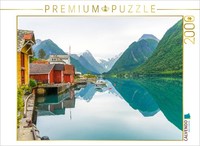 Calvendo Puzzle Fjaerland And The Fjaerlandsfjord | 2000 Pieces, Finished Size 3