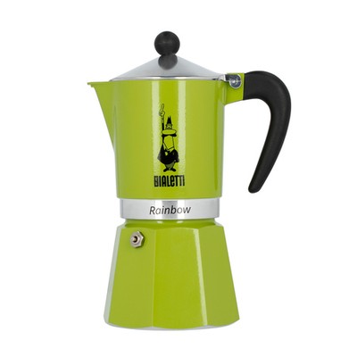 8006363018517 Bialetti Rainbow 6tz Green Bialetti