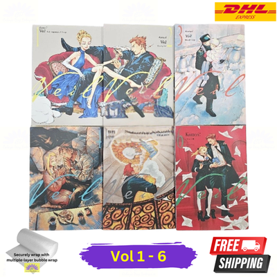 Veil Manga Volume 1-6 by Kotteri Full Set English Version Full