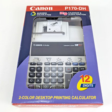 Canon P170-DH Desktop Printing Calculator Clo...
