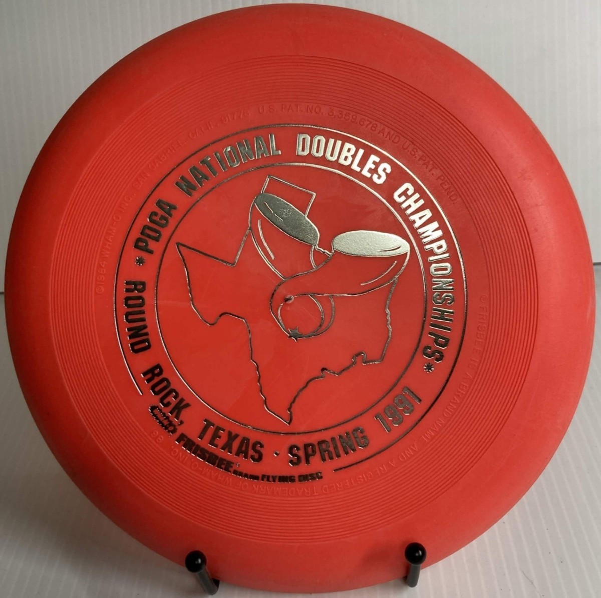 Wham-O 86 Softie VINTAGE Extremely Rare Luster Historical Disc See