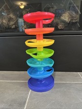 Whirly Rainbow Ramp Ball Drop Toy 12M+ Toddle...