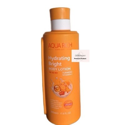 Aqua Rich Hydrating Bright Vitamin C & Turmeric Body Brightening Lotion 