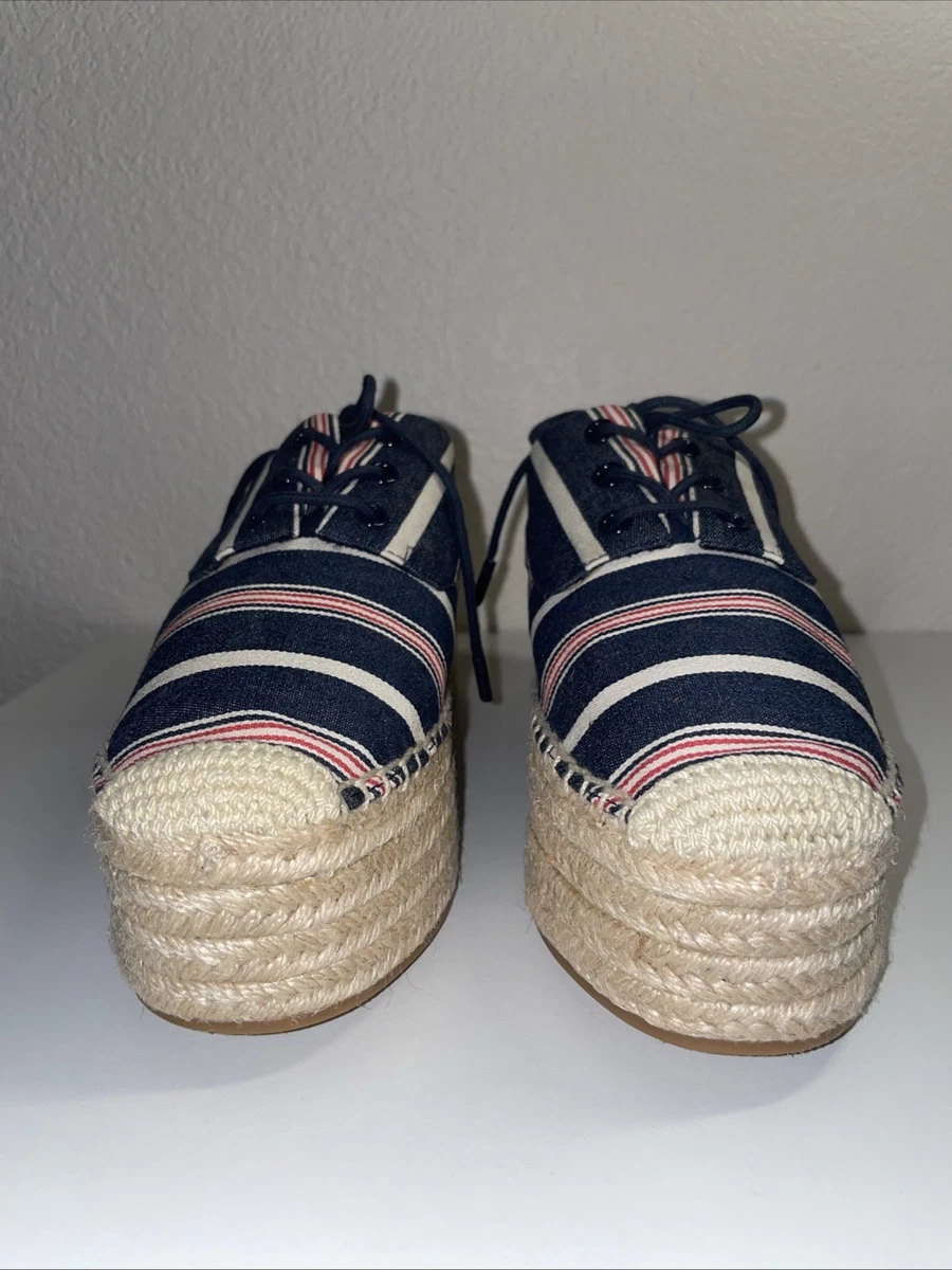 Tory Burch Loafer Striped Flats for Women for sale | eBay display picture 1