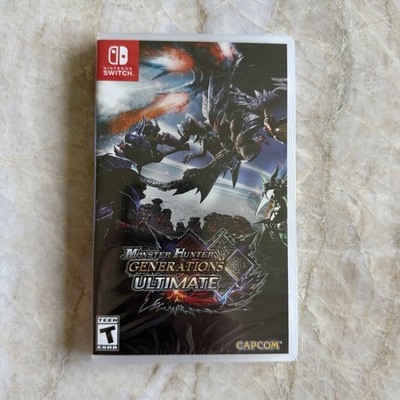 Monster Hunter Generations Ultimate (Nintendo Switch, 2017) Capcom NEW SEALED