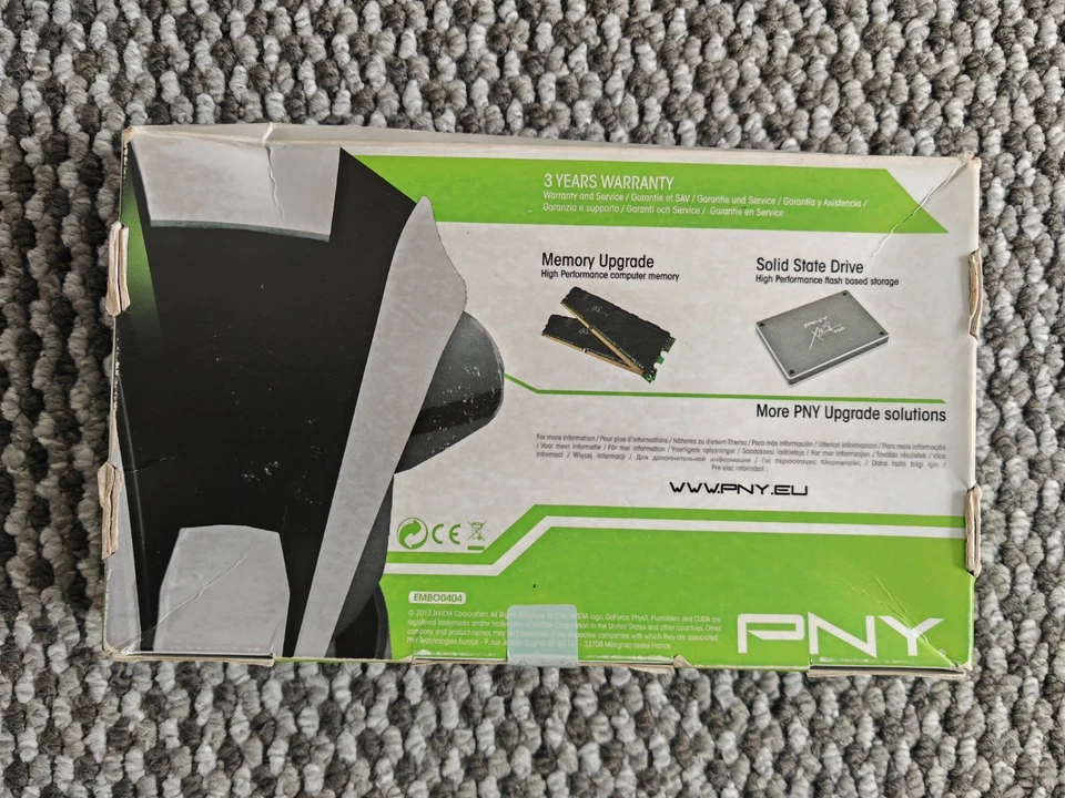 PNY GeForce 210 Graphic Card Nvidia 512MB DDR3 - New and sealed - Image 2 of 3