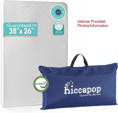 NEW Hiccapop Trifold Dual Sided PlayPad 36''X26''X1'' ( Mattress Pad )