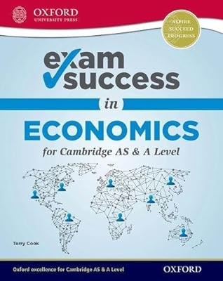 Exam Success in Economics for Cambridge AS & A Level, Cook, Terry, Used; Good Bo