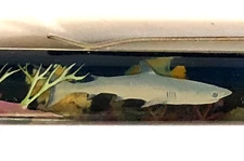 Monterey Aquarium Floaty Pen Moving Shark Coral Ocean Cannery Row California Vtg