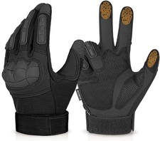 Tactical Gloves for Men Women, Motorcycle Gloves Touchscreen Airsoft Hunting