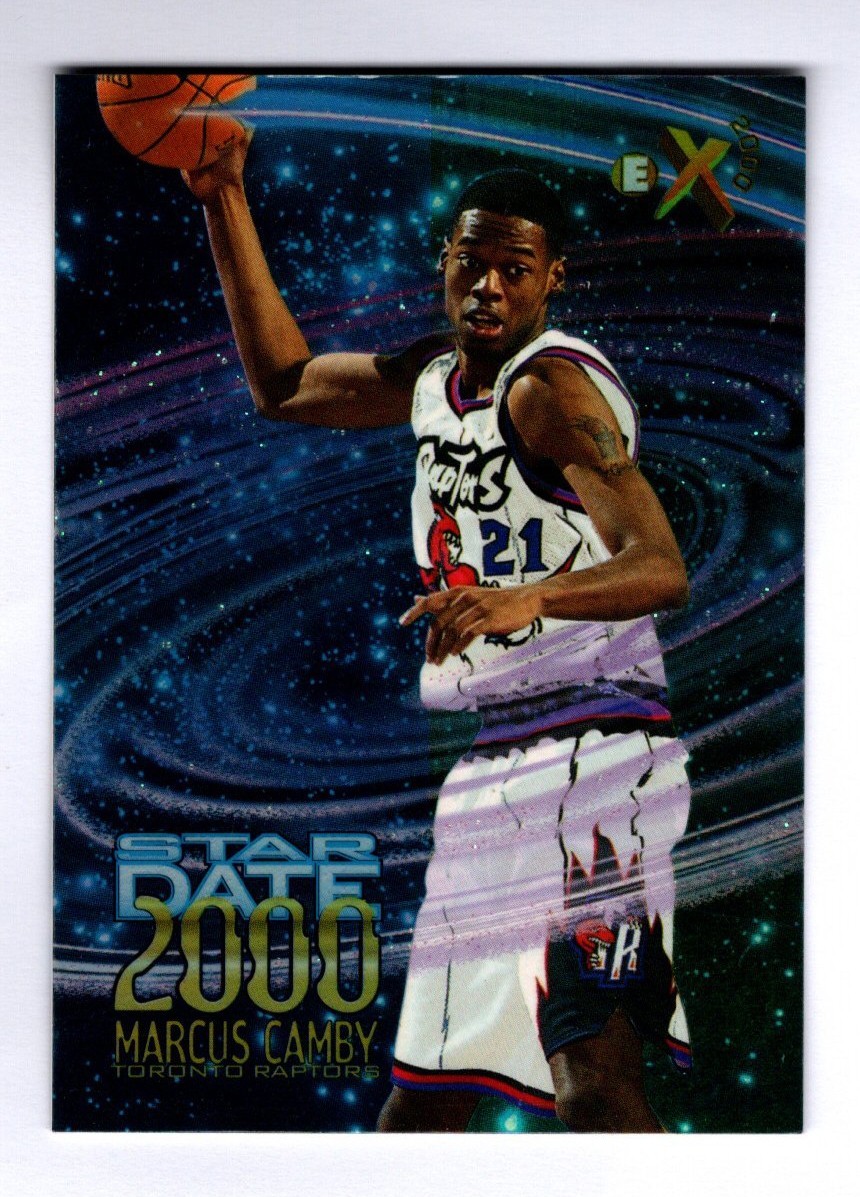 1996-97 E-X2000 Star Date 2000 #4 Marcus Camby Toronto Raptors