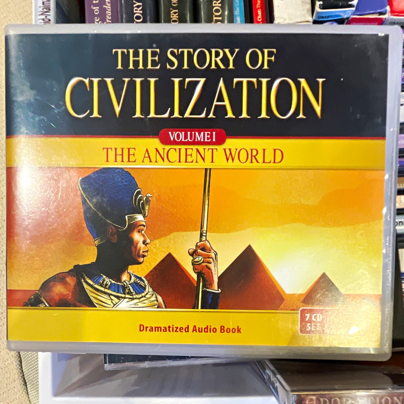 TAN The Story of Civilization Vol I The Ancient World Dramatized 7CD 8.5h