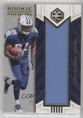 2017 Panini Limited Rookie Phenoms Jerseys 13/99 Corey Davis #RPJ-CD RC 0a3