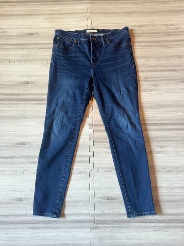 Madewell Women's 9" Mid-Rise Skinny Jeans in Larkspur Wash