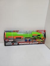 Air Warriors Monorail Blaster 12 Long Distance Darts Pump Action Shotgun