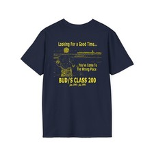Camiseta Navy SEAL Personalizada BUD/S Clase 200, Regalo para Veteranos de Familia