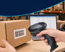 Wireless 1D Laser Barcode Scanner Handheld Cordless USB Reader Retail Inventory