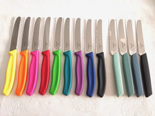 NEU VICTORINOX   Brötchenmesser Küchenmesser Tomatenmesser neue Farbe   modern