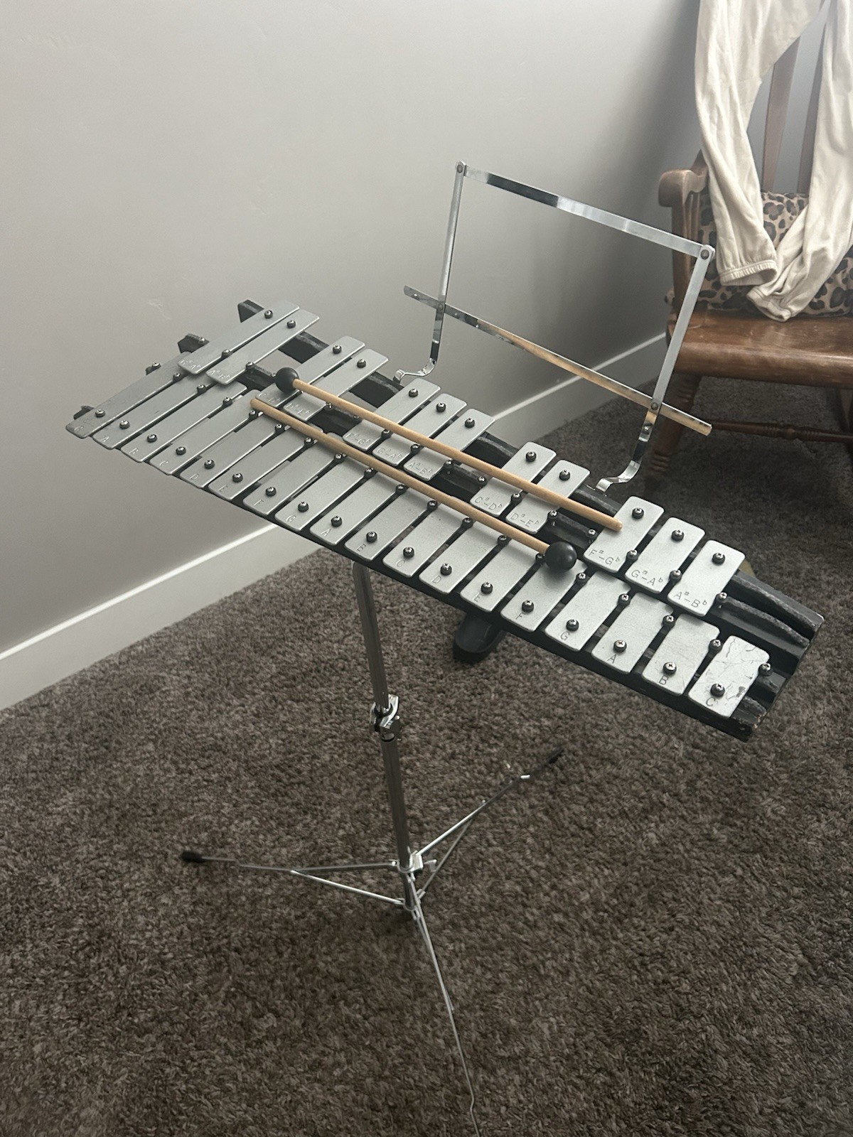 Yamaha Xylophone With Stand & Case