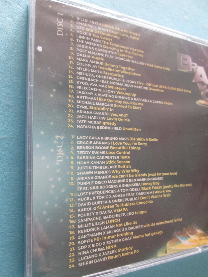 BRAVO - The Hits 2024 - original verpackte Doppel-CD, 48 Hits - Bild 2 von 2