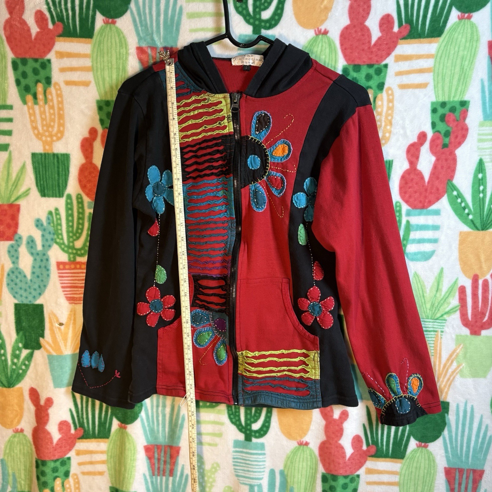 The Collection Royal Boho Patchwork Embroidered S… - image 3