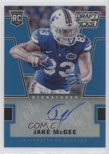 2016 Panini Prizm Collegiate Draft Picks Blue Jake McGee #199 Auto 0v1