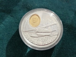 Canada 20 Dollars 1991 De Havilland Silber 1 Unze