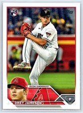 2023 Topps #502 Drey Jameson RC - Arizona Diamondbacks