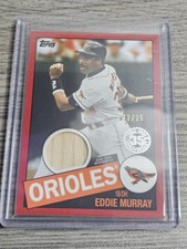 2020 Topps 1985 Topps Baseball Relics Red /25 Eddie Murray #85R-EM
