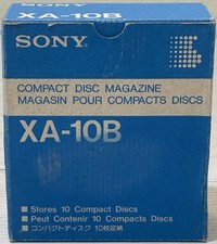 Vintage Sony XA-10B Compact Disc 10 Disc Magazine Cartridge CD Changer