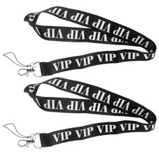 2 Pcs Lanyard for Mobile Phone Visitor Badge Lanyards Id Card Hanging Ropes