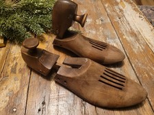 Vintage wooden shoe shaper pair size 8 3