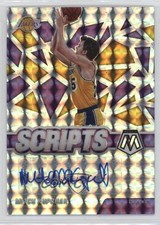 2020-21 Panini Mosaic Scripts Mitch Kupchak #SC-MKU Auto 19ed