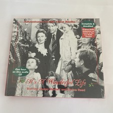 Adventures in Old-Time Radio - It's a Wonderful Life CD Jimmy Stewart Donna Reed